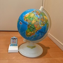くにキャラ学習地球儀の画像