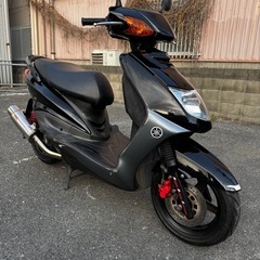 ヤマハ　シグナスX SE12J ブラック　実働　社外マフラー　動...