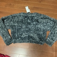 INGNI  イング　新品タグ付きフェザーリボンポンチョ　Mの画像