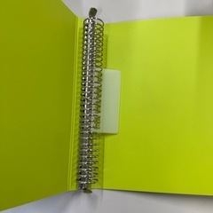 リング式ファイル ブルー グリーン セットの画像