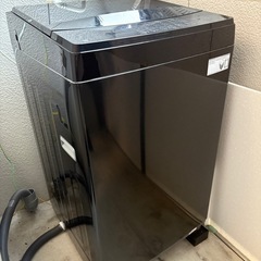 ニトリ6kg全自動洗濯機　ブラック