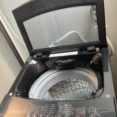 ニトリ6kg全自動洗濯機　ブラックの画像