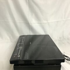 【北見市発】ヤマゼン YAMAZEN 山善 2口IH調理器 YEM-W1456 2020年製 黒 クッキングヒーター 卓上 土台付 (E3255mkmY)の画像