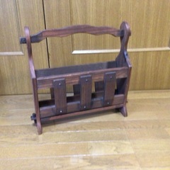 木製マガジンラック