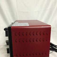 【北見市発】シロカ siroca ノンフライオーブン SCO-313 赤 一人暮らし キッチン家電 (E3256wY)の画像