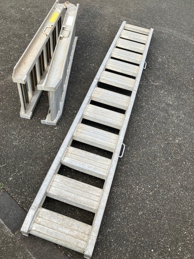 アルミブリッジ　二ツ折式