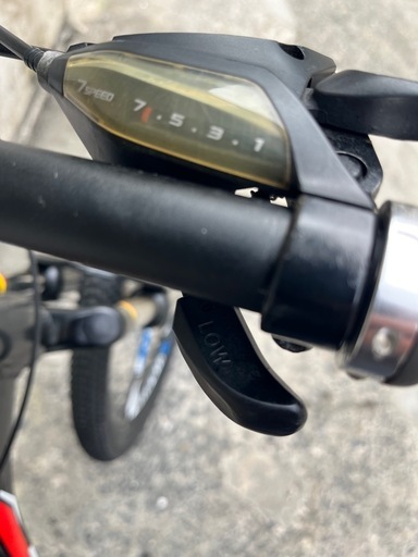 26インチ7段ギア‼️QUARTZカスタム車MTBマウンテンバイク街乗り通勤車通学車?プロフ必読