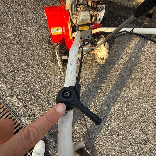 管理機/耕運機　ヤンマー　チビポチ　TB3　フロントポチ　フィンガースタート
