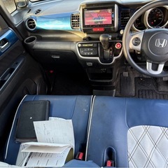 【支払総額19.8万円】h27年式N BOX2トーンカラー車検令和9年2月 機関良好 パワスラ フルセグTV 修復歴無し の画像