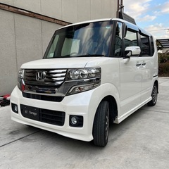 N-BOXカスタム　ターボSSパケ　車検2年付　CVT載せ替え　美車！！の画像