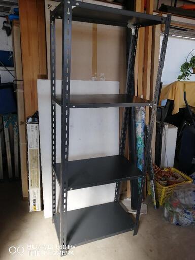 決まりました  スチール  ラック 中古 1800x700x400商談中
