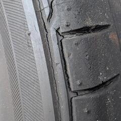 コペン  LA400k 純正アルミホイール1本タイヤ付きの画像