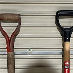 アルミスコップ　鉄スコップ　剣先　４点セット　金象印　銀象印　パイプ柄　木柄の画像