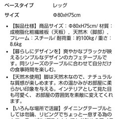 テーブルの画像