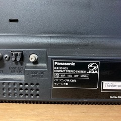 Panasonic コンパクトステレオ　SCーHC3 の画像