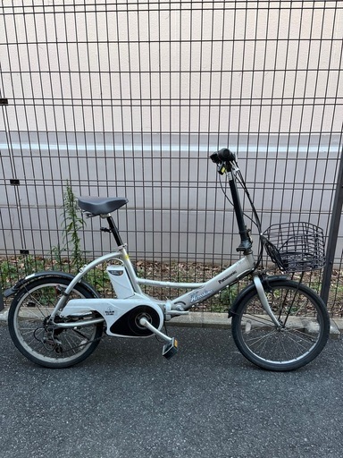 出品終了【値下げ】パナソニック 折り畳み電動自転車 アシスト自転車 