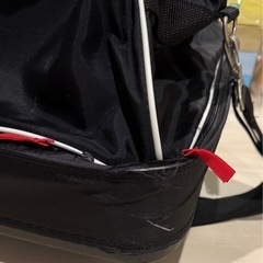KAZAMA 黒 スノーボードブーツバックキャスター付きの画像