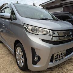 Ｈ２５年式　三菱　ekカスタム　Ｂ１１Ｗ　ワンオーナー　64,1...