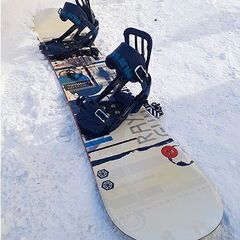 札幌【K2 RAYGUN 161cm スノーボード フラット 2点セット】バインディング:SALOMON スノボ ケーツー レイガン サロモン 北20条店の画像