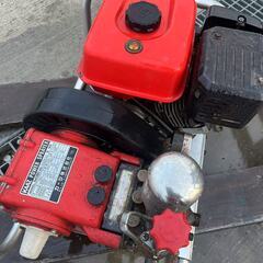 【福岡県みやま市】動力噴霧器　動噴　三菱 MITSUBISHI◆ガソリンエンジン ◆動作確認済み◆GM181L ◆ カーツ　KAAZ S40BDエンジンの画像