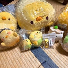 ひよこ&インコ　ぬいぐるみ・キーホルダーセット　未開封