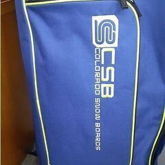 札幌【160cm CSB スノーボードケース】ネイビー系色×イエロー系色 スノボケース スノーボードバッグ スノボバッグ 北20条店の画像
