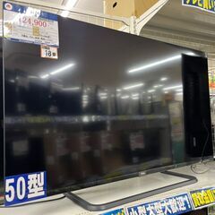 TCL　50型　液晶スマートテレビ　2020年製　50P8S　中古品