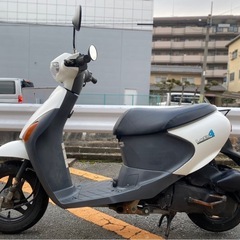 【格安•人気原付】スズキ レッツ4 ホワイトの画像