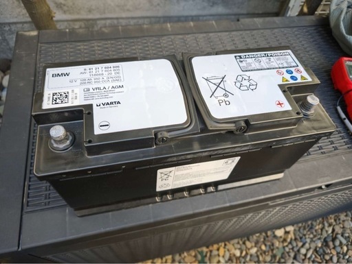 bmw純正バッテリー 61217604806 LN6サイズ