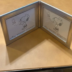 スヌーピー フォトスタンド　写真たての画像