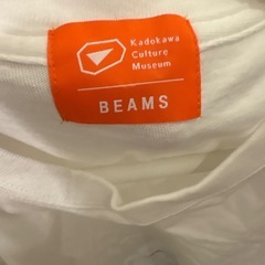 隈研吾　BEAMS Kadokawa Culture Museum Tシャツ　Lの画像