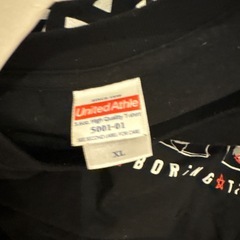 SiM BBT XL ブラックTシャツの画像