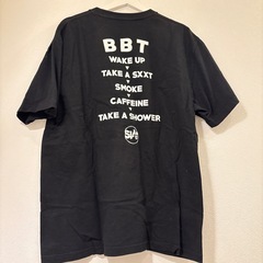 SiM BBT XL ブラックTシャツの画像