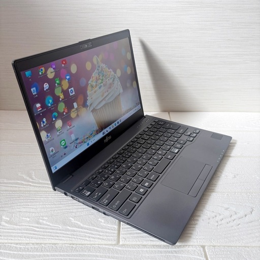 【完動品】すぐ使える❣️初期設定済み✨富士通ノートパソコン‼️Win11 カメラ Bluetooth搭載✨カフェ作業✨書類作成✨AIブログ持ち運びOK❣️モバイル✨ 完動品】すぐ使える❣️初期設定済み✨富士通ノートパソコン‼️Win11