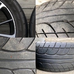 17インチ　BRZ前期純正ホイール&タイヤ4本セットの画像