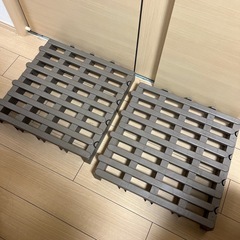 すのこ タイヤ置き ジョイントパレット 2台