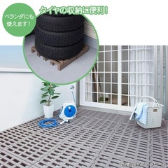 すのこ タイヤ置き ジョイントパレット 2台の画像