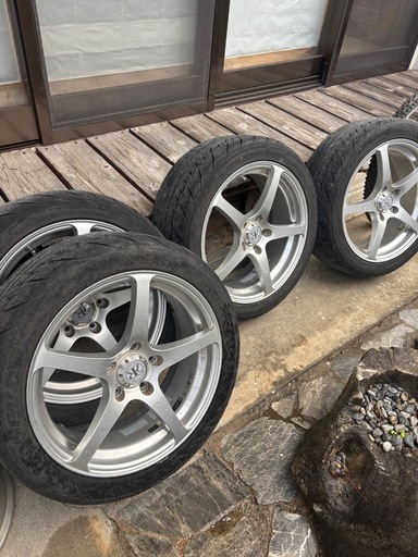 更にまた値下げヨコハマ KREUZER 4本セット 17×7J +50 5-114