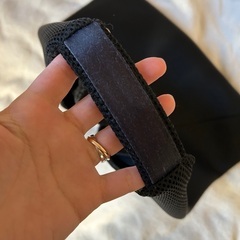 （お話中）メッシュトートバッグ　ブラックの画像