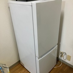 【取引終了しました】 2021年製2ドア冷蔵庫154L