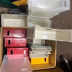 文具品 ファイルボックス ブックスタンド クリアファイルなど