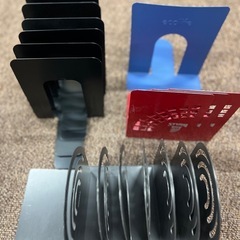 文具品 ファイルボックス ブックスタンド クリアファイルなどの画像