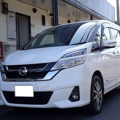 即乗りＯＫ 4WD 29年式 セレナハイブリッド エマージェンシーブレーキ ナビ DVD再生機能 フリップダウンモニター アラウンドビューモニター 両側パワスラ インテリキー ETC スタッドレスタイヤサービスの画像