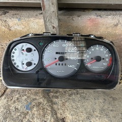 決まりました　L700ミラ　ダウンサス　リアのみ メーターの画像