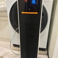 コイズミ　タワー型 セラミックファンヒーター　温風　冷風