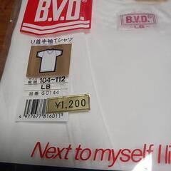 BVD　U首半袖Tシャツの画像