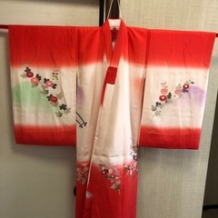 お宮参りの着物の画像