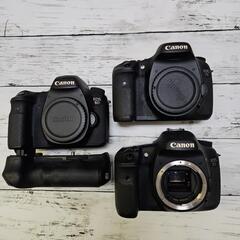 キャノン一眼レフカメラ EOS 6D.バッテリーグリップ付き、7D２台