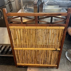 【引き取り限定】ついたて　パーテーション　竹垣　和風　昭和レトロ...