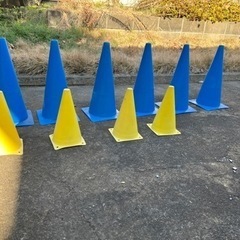 ※お取引終了　ミニカラーコーン(サッカー・スポーツ)の画像